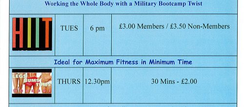 Classes @ Lock Lane